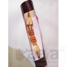 OkaeYa Beautiful Om type Rakhi for Rakshabandhan